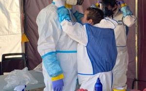 Badania na obecność koronawirusa oleśniczan w kwarantannie. (11)